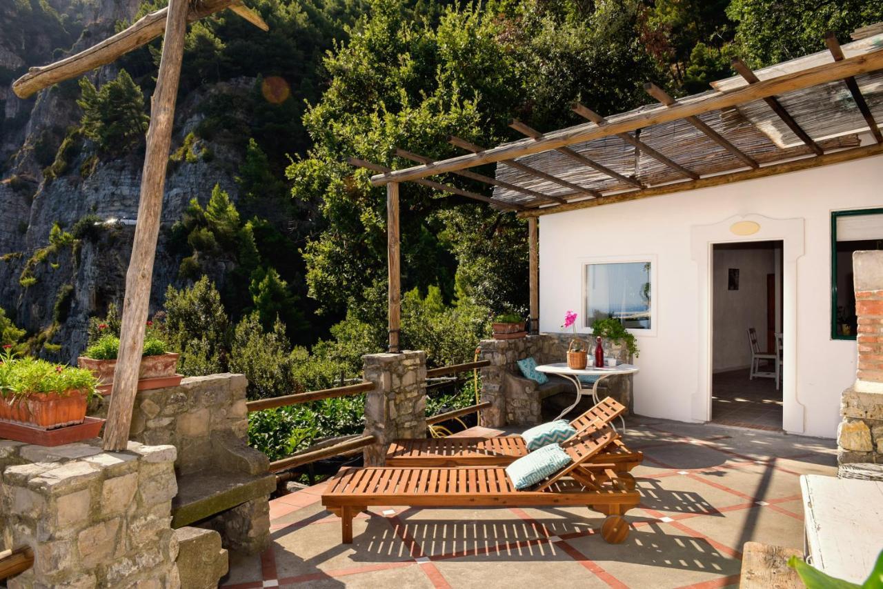Villa Punta del Sole Positano Esterno foto