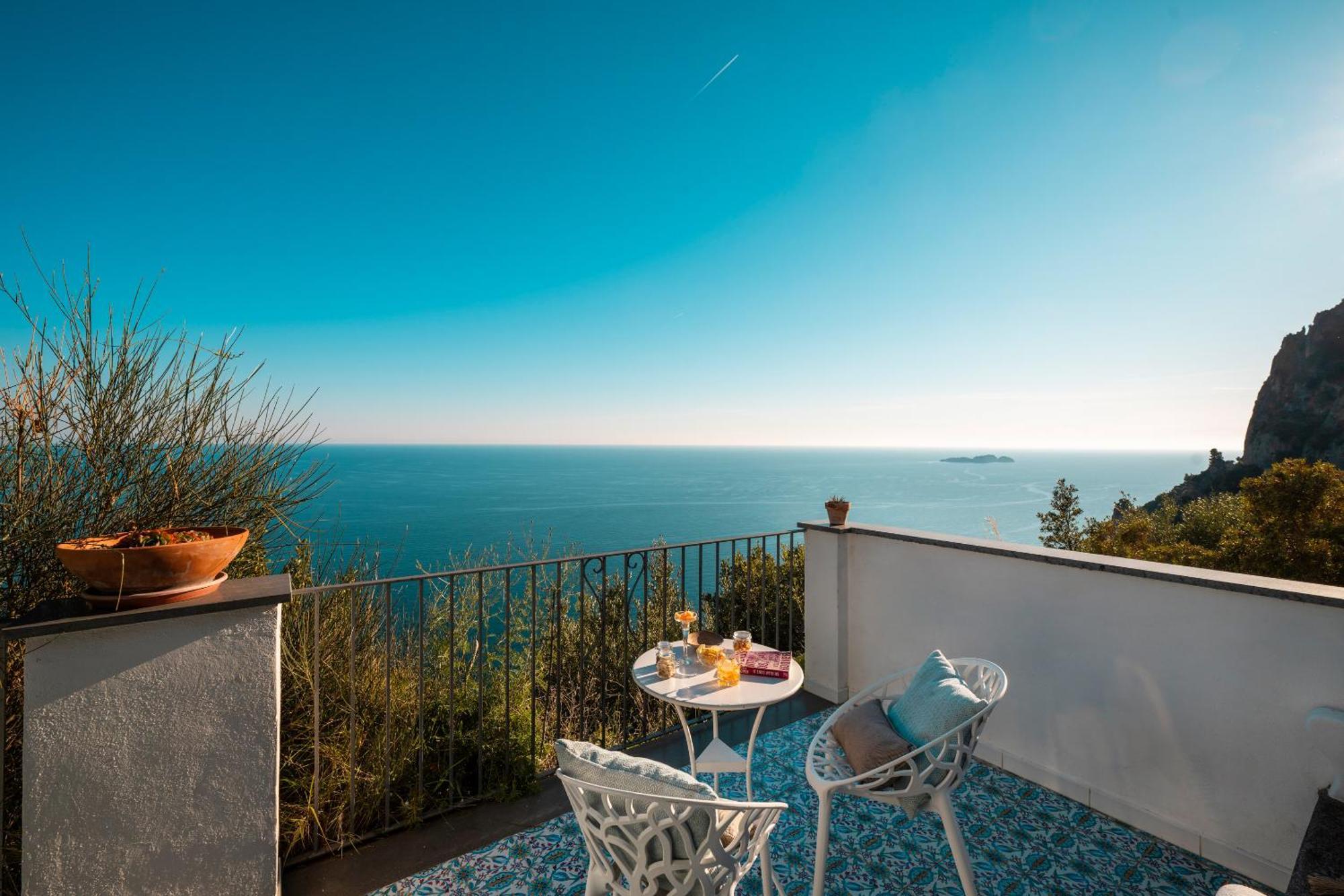 Villa Punta del Sole Positano Esterno foto