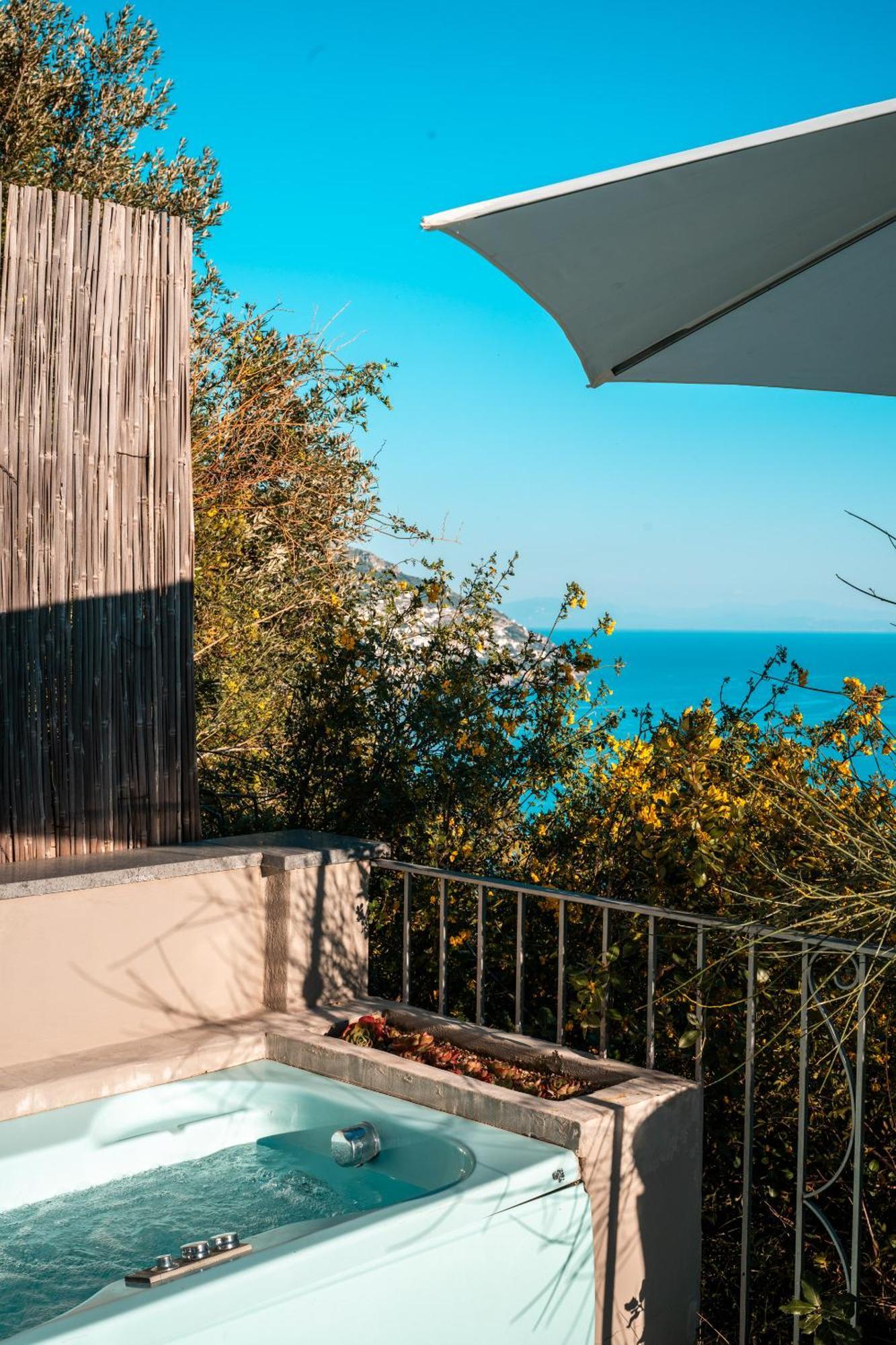 Villa Punta del Sole Positano Esterno foto