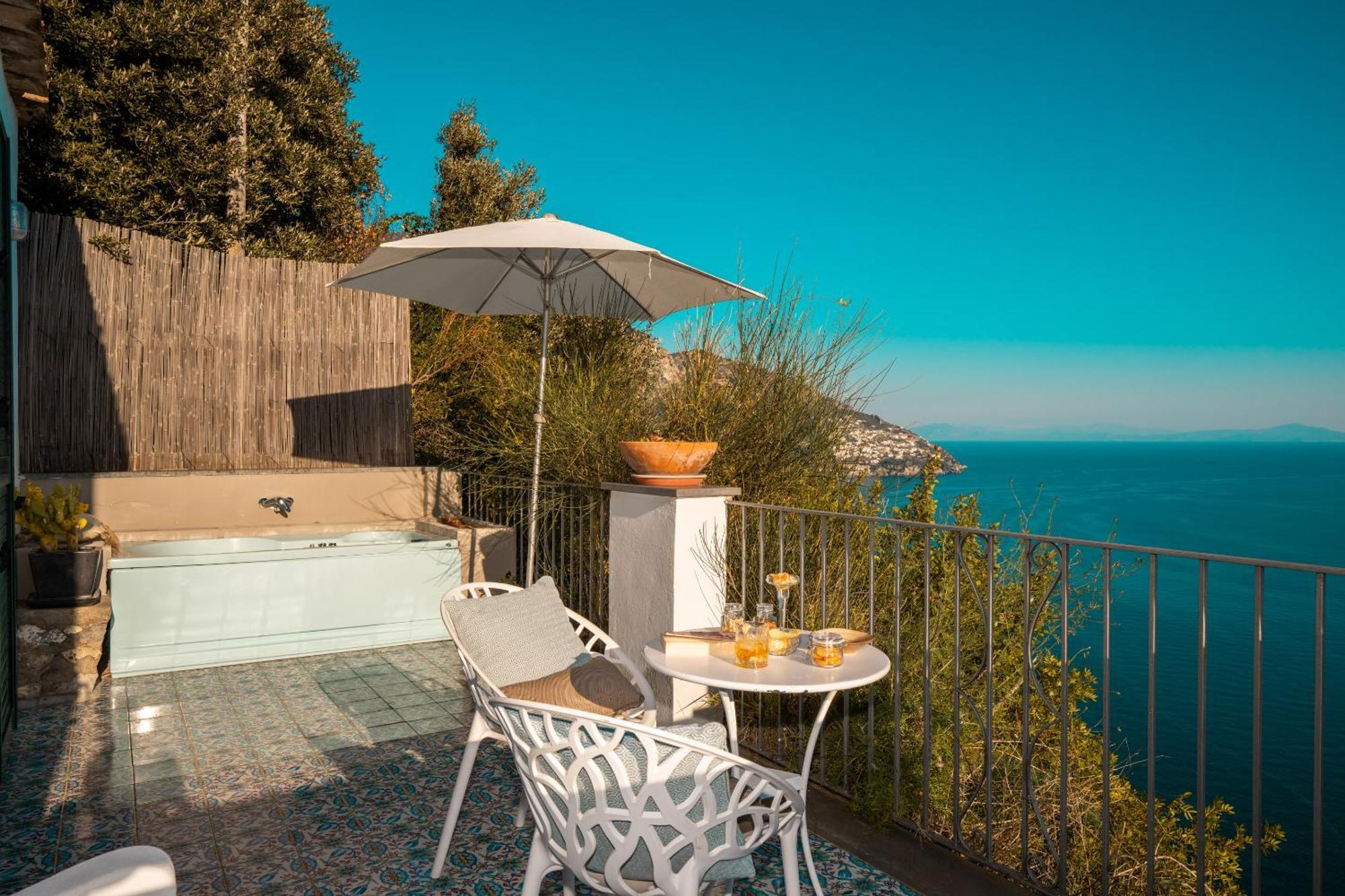 Villa Punta del Sole Positano Esterno foto
